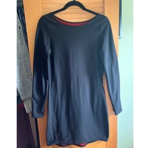 BlackMilk Warm Red Long Sleeve Bodycon Dress